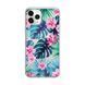 Чехол прозрачный Print Flower для iPhone 17 PRO MAX Monstera