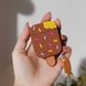 Чехол 3D для AirPods 3 Ice Cream Chocolate Brown
