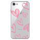 Чехол прозрачный Print Love Kiss для iPhone 16e | 17e Heart Pink - ash-mobile.com.ua - фото 1
