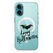 Чохол прозорий Print Halloween with MagSafe для iPhone 17 Air Happy Halloween