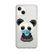Чохол прозорий Print Animals для iPhone 13 Panda