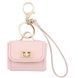 Чехол Miniature Leather Handbag Keychain для AirPods PRO 2 Pink - ash-mobile.com.ua - фото 1