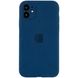 Чохол Silicone Case Full + Camera для iPhone 11 Blue Cobalt купити