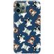 Чехол Wave Print Case для iPhone XR Blue Bulldog купить