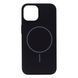 Чехол Silicone Slim with MagSafe для iPhone 12 | 12 PRO Black - ash-mobile.com.ua - фото 1