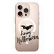 Чехол прозрачный Print Halloween with MagSafe для iPhone 16e | 17e Happy Halloween