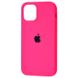 Чехол Silicone Case Full для iPhone 12 | 12 PRO Electric Pink купить