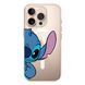 Чохол прозорий Print Blue Monster with MagSafe для iPhone 17 PRO Half