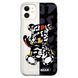 Чохол прозорий Print Robot Bear для iPhone 11 Black - ash-mobile.com.ua - фото 1