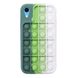 Чехол Pop-It Case для iPhone XR Pine Green/White купить