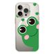 Чохол прозорий Print Happy Nice with MagSafe для iPhone 16 PRO Frog - ash-mobile.com.ua - фото 1