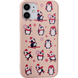 Чехол WAVE Fancy Case для iPhone 12 MINI Penguin Pink Sand купить