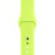 Ремінець Silicone Sport Band для Apple Watch 38mm | 40mm | 41mm Lime green розмір S