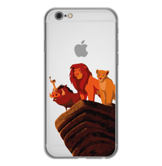 Чехол прозрачный Print Lion King для iPhone 6 Plus | 6s Plus Family купить