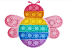 Pop-It іграшка Bee (Бджілка) Light Pink/Glycine купити