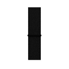 Ремешок Nylon Loop с липучкой для Apple Watch 42/44/45/49 mm Dark Black купить
