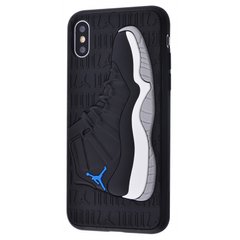 Чохол Sneakers Brand Case (TPU) для iPhone X | XS Кросівок Black-Grey купити