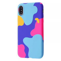 Чохол WAVE NEON X LUXO Minimalistic Case для iPhone X | XS Blue/Electrik Pink купити