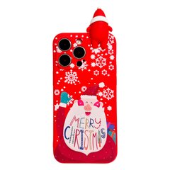 Чехол 3D New Year для iPhone 11 PRO MAX Merry Christmas Santa Claus купить