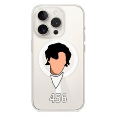 Чохол прозорий Print SQUID GAME with MagSafe для iPhone 11 PRO Hero 456 купити
