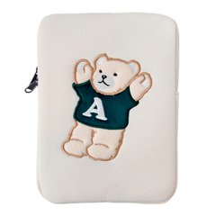 Чехол-сумка Cute Bag for iPad 9.7-11'' Bear White