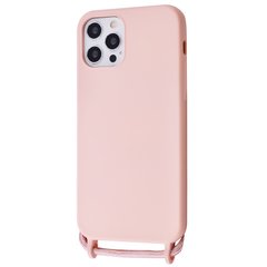 Чехол WAVE Lanyard Case для iPhone 12 PRO MAX Pink Sand купить
