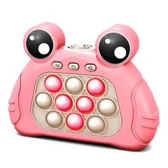 Портативная игра Pop-it Speed Push Game Little Frog Pink купить