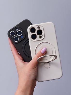 Чехол Silicone Case with Ring Stand Full Camera для iPhone 14 PRO MAX Camelia - ash-mobile.com.ua - фото 4