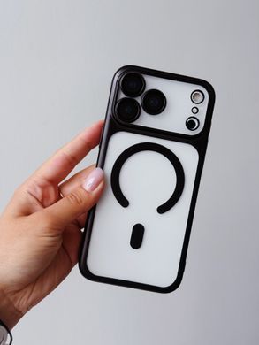 Чехол Titan Frame Matte PC MagSafe Case для iPhone 16 PRO Black - ash-mobile.com.ua - фото 5