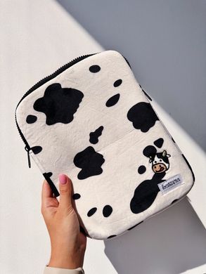 Чохол-сумка Cute Bag for iPad 9.7-11'' Cow Black/White