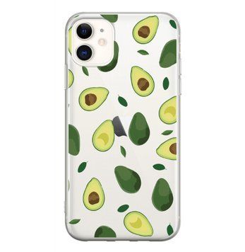 Чохол прозорий Print SUMMER для iPhone 12 MINI Avocado - ash-mobile.com.ua - фото 1