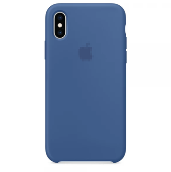 Чохол Silicone Case OEM для iPhone XS MAX Delft Blue - ash-mobile.com.ua - фото 1