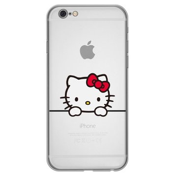 Чехол прозрачный Print Hello Kitty для iPhone 6 | 6s Looks - ash-mobile.com.ua - фото 1