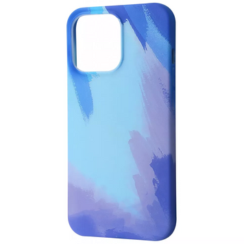 Чохол WAVE Watercolor Case для iPhone 13 Blue - ash-mobile.com.ua - фото 1
