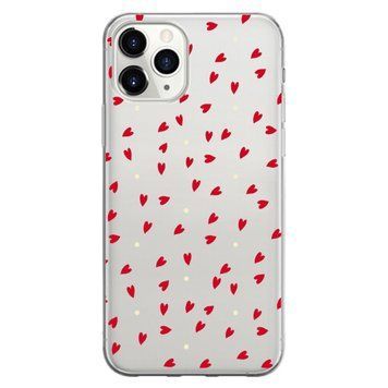 Чохол прозорий Print Love Kiss для iPhone 13 PRO MAX More Hearts - ash-mobile.com.ua - фото 1