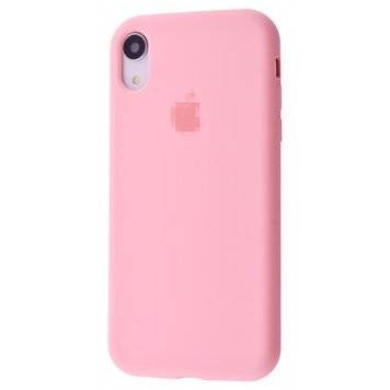 Чохол Silicone Case Full для iPhone XR Pink - ash-mobile.com.ua - фото 1