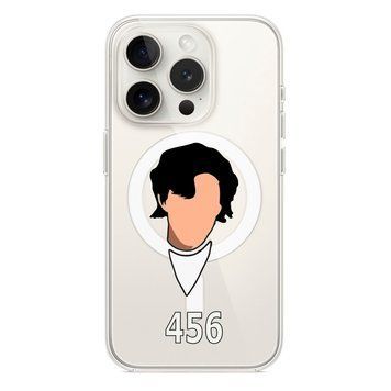 Чохол прозорий Print SQUID GAME with MagSafe для iPhone 11 PRO Hero 456 - ash-mobile.com.ua - фото 1