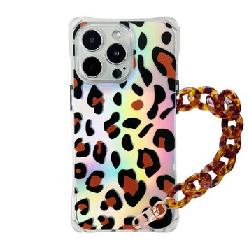 Чохол Leopard Gradient Case для iPhone 12 PRO MAX Rainbow - ash-mobile.com.ua - фото 1