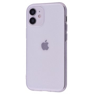 Чохол Crystal color Silicone Case для iPhone 12 MINI White - ash-mobile.com.ua - фото 1