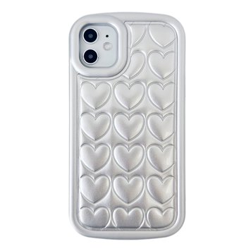 Чохол 3D Love Case для iPhone 11 Silver - ash-mobile.com.ua - фото 1