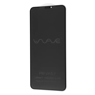 Захисне скло антишпигун WAVE PRIVACY Glass для iPhone XS MAX | 11 PRO MAX Black купити