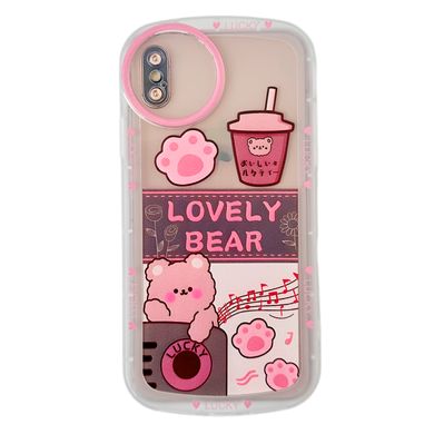 Чохол Lovely Bear TPU Case для iPhone X | XS White купити