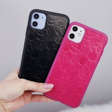 Чехол Cartoon heroes Leather Case для iPhone XS MAX Light Pink купить