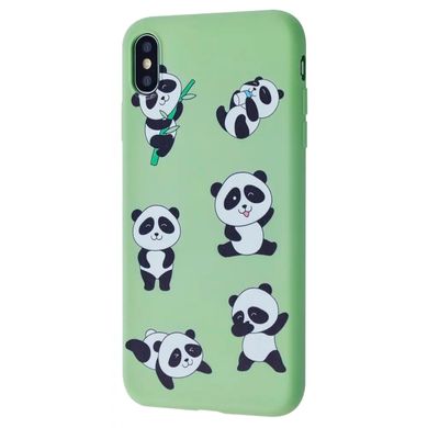 Чохол WAVE Fancy Case для iPhone X | XS Panda Green купити