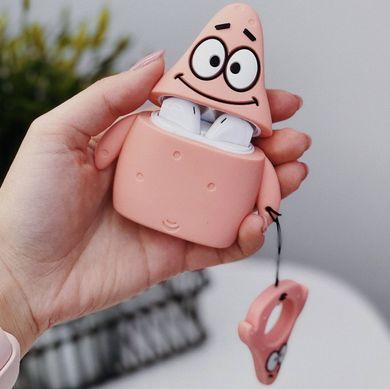 Чехол 3D для AirPods 1 | 2 Pink star - ash-mobile.com.ua - фото 4