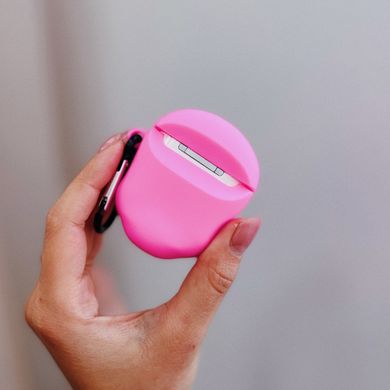 Чохол 3D для AirPods 1 | 2 Scull Pink купити