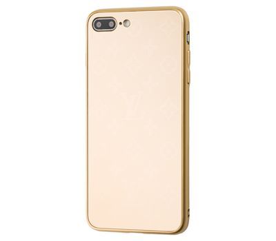 Чохол Glass ЛВ для iPhone 7 Plus | 8 Plus Gold купити