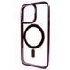 Чохол Crystal Guard with MagSafe для iPhone 16 PRO MAX Marsala - ash-mobile.com.ua - фото 1