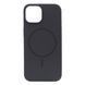 Чехол Silicone Slim with MagSafe для iPhone 12 | 12 PRO Charcoal Gray - ash-mobile.com.ua - фото 1