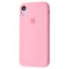 Чехол Silicone Case Full для iPhone XR Pink купить